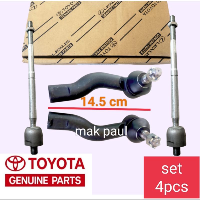set rack and + tie rod ETIOS valco 2013 -2017 ORIGINAL