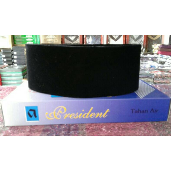 Promo Best Seller Peci Hitam Polos Tinggi 9 Murah / Peci Hitam Polos Dewasa / Peci Anak - 3