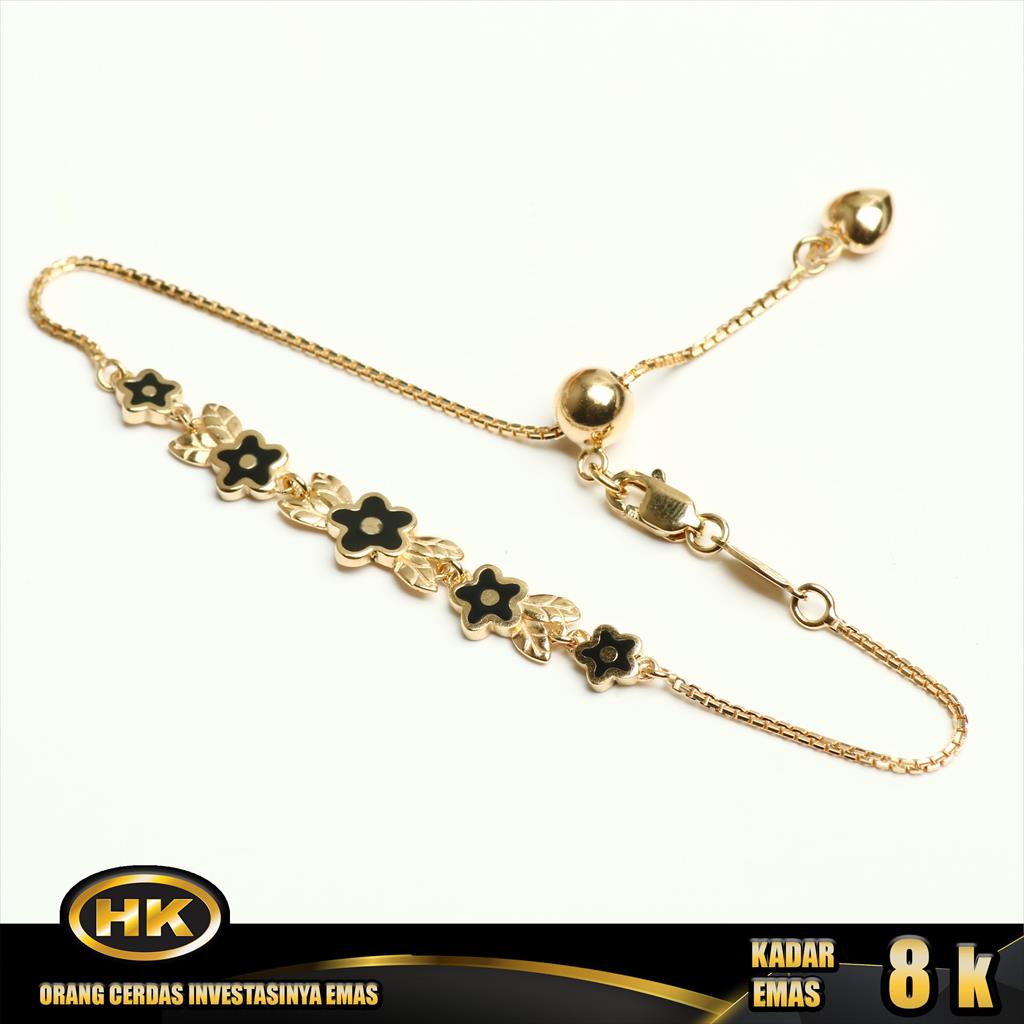 HK Mustika Gold - Gelang Emas 8K - Type 225
