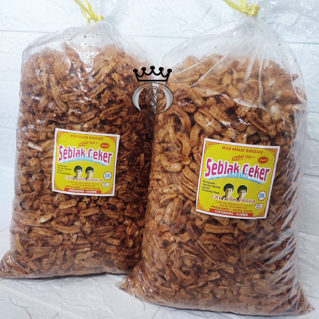 

Seblak Ceker Dua Putra Ciamis Bogarasa 5 Kg Grosir
