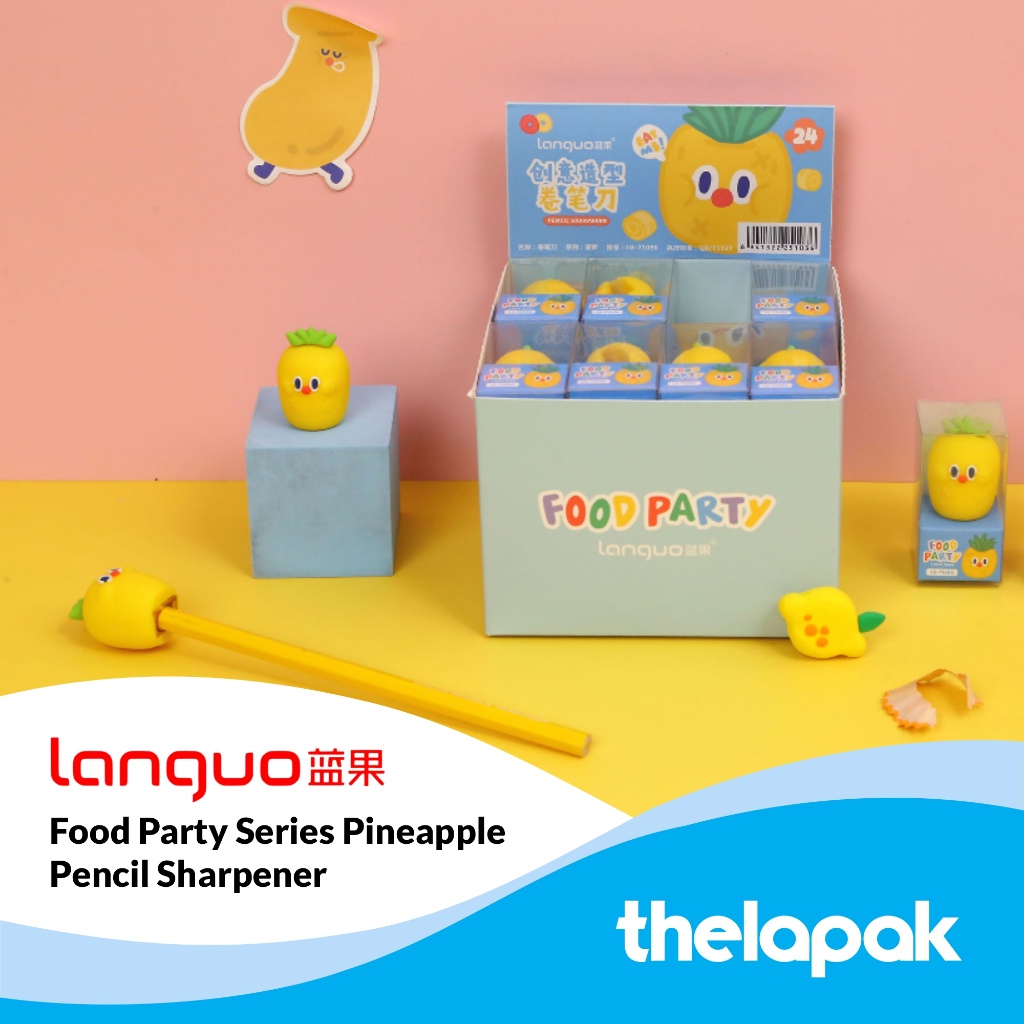 

Peraut Pensil Languo Pineapple Food Party Series Pencil Sharpener