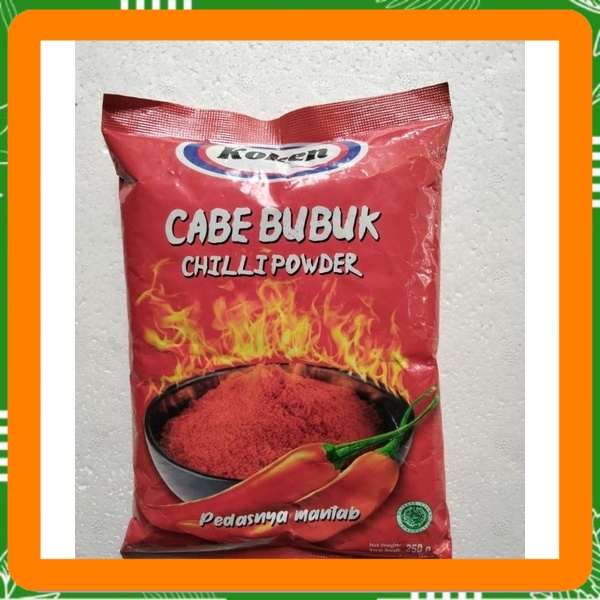 

Koken cabe bubuk 250 gr Best Seller