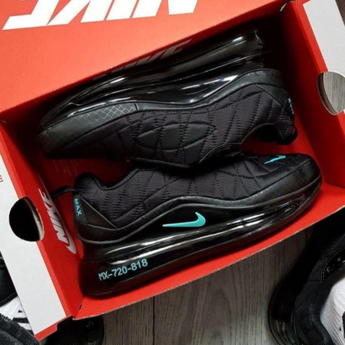 SEPATU NIKE AIR MAX AIRMAX 720 818 BLACK SAIL BLUE PREMIUM