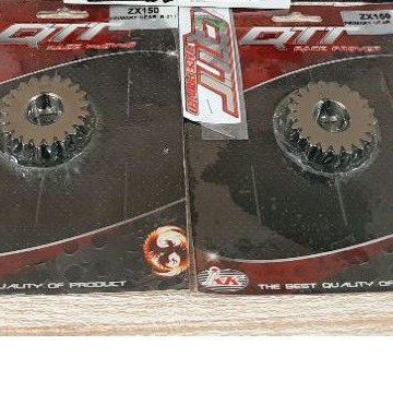 GIGI PRIMER GIGI SPUR KAWASAKI NINJA R SS RR NEW RR OLD ZX150 QTT RACING 21T