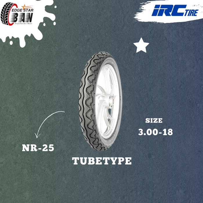 BAN IRC NR25 300-18 TUBETYPE RX-KING