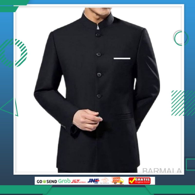 JAS KEREN STYLE TERBARU TERLARIS /Jas Koko Pria - Jas Mandarin - Jasko Shanghai - Blazer Koko Modern