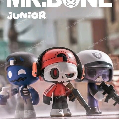 FIRST DAY / FIRSTDAY MR.BONE / MR BONE JUNIOR BLINDBOX / BLIND BOX - Zombies-D