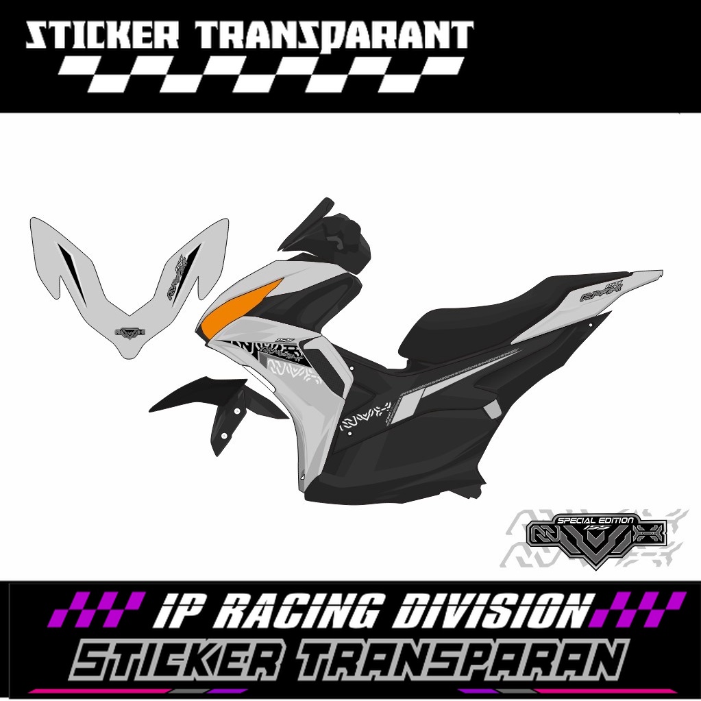 STRIPING AEROX NEW CONNECTED 155 NVX SPECIAL EDITION