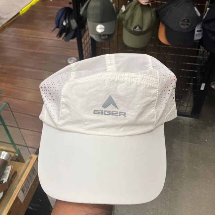 EIGER 1989 TOPI ASCENDING 1.0 CAPS - WHITE