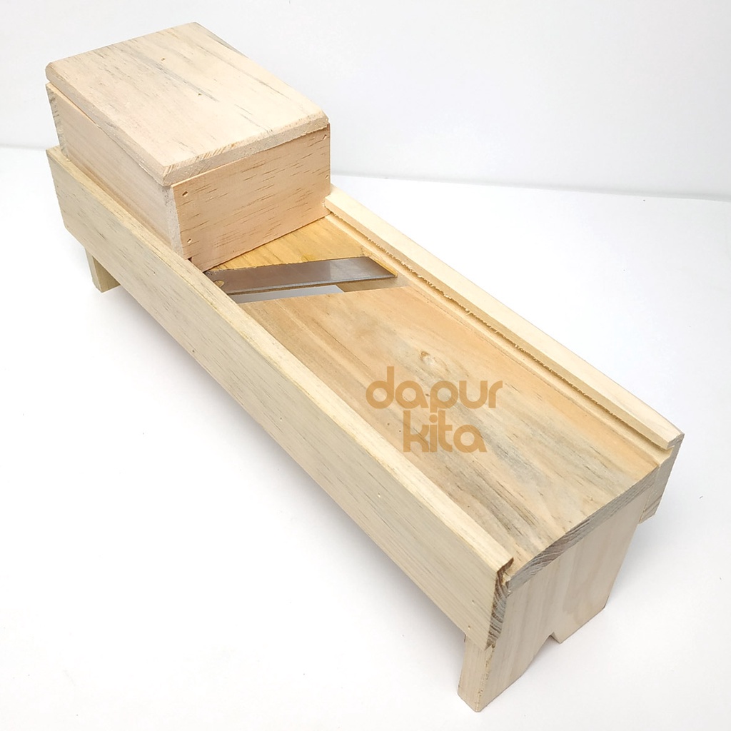 Alat Pemotong Bawang, Perajang Bawang Merah Dari Kayu Pinus Pilihan