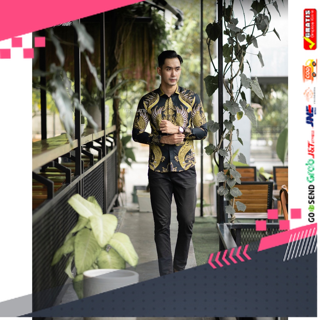 BATIK STYLE JAWA KEREN TERLARIS /MENSBATIK - Gurdho Arkara - batik pria - kemeja batik - batik pria 