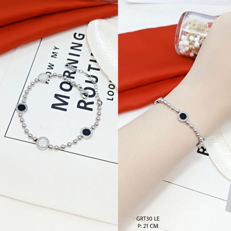 Gelang Rantai Titanium Wanit GRT13-14-30 LE