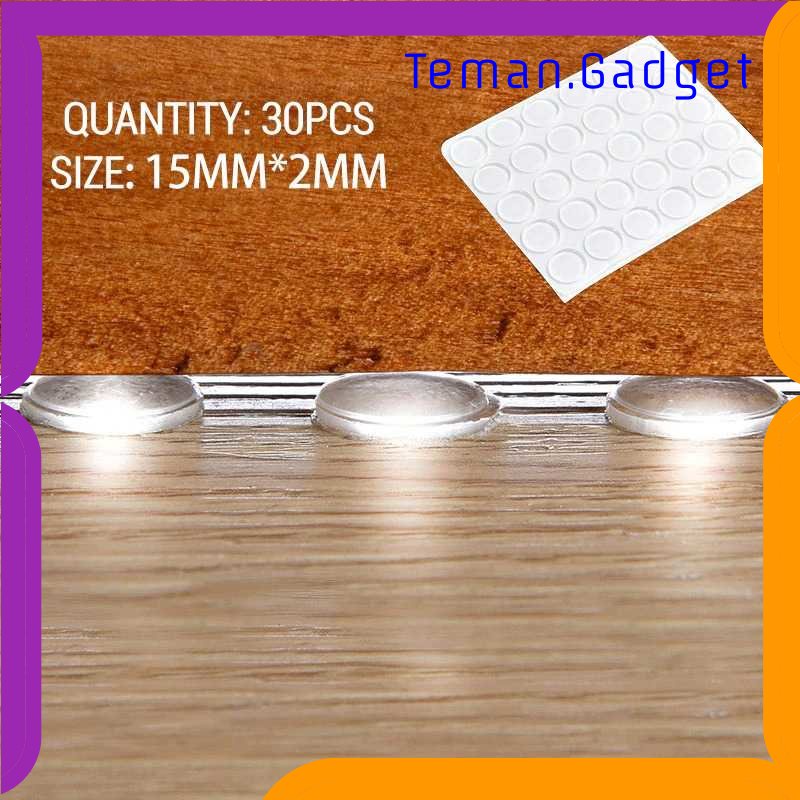 TG - ART NAIERDI Sticker Silikon Bumper Peredam Benturan 30 PCS - FZL11