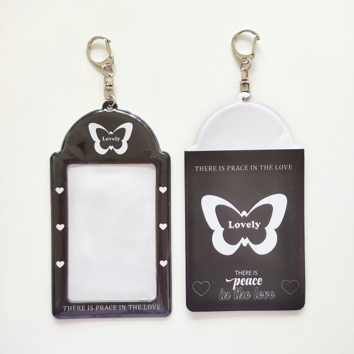 

Best Seller Id Card Holder Name Tag Keychain / Wadah Kartu Photocard Pc Kpop Lucu