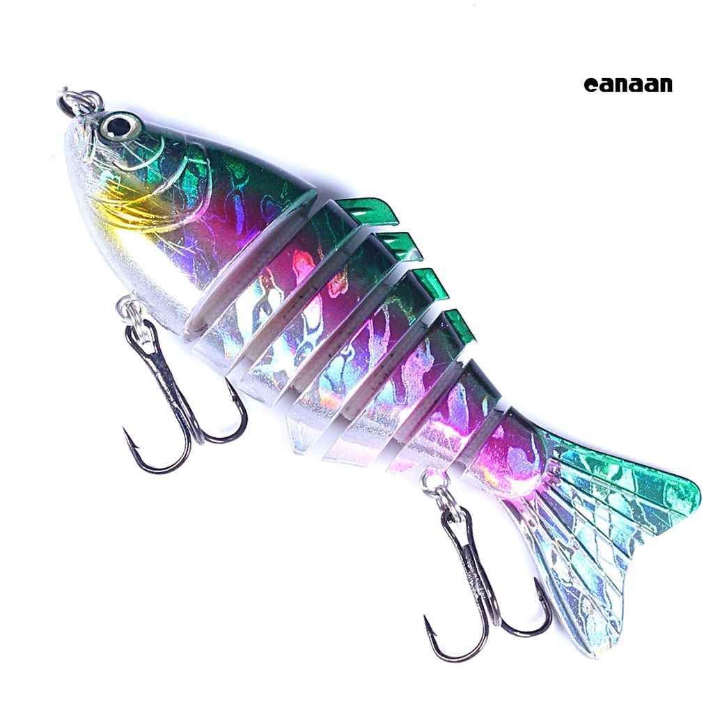 Cnn-10cm/15.6g 7bagian Umpan Lure Hook Fish Tackle Tenggelam Wobblers Renang Umpan Pancing Perlengkapan Memancing