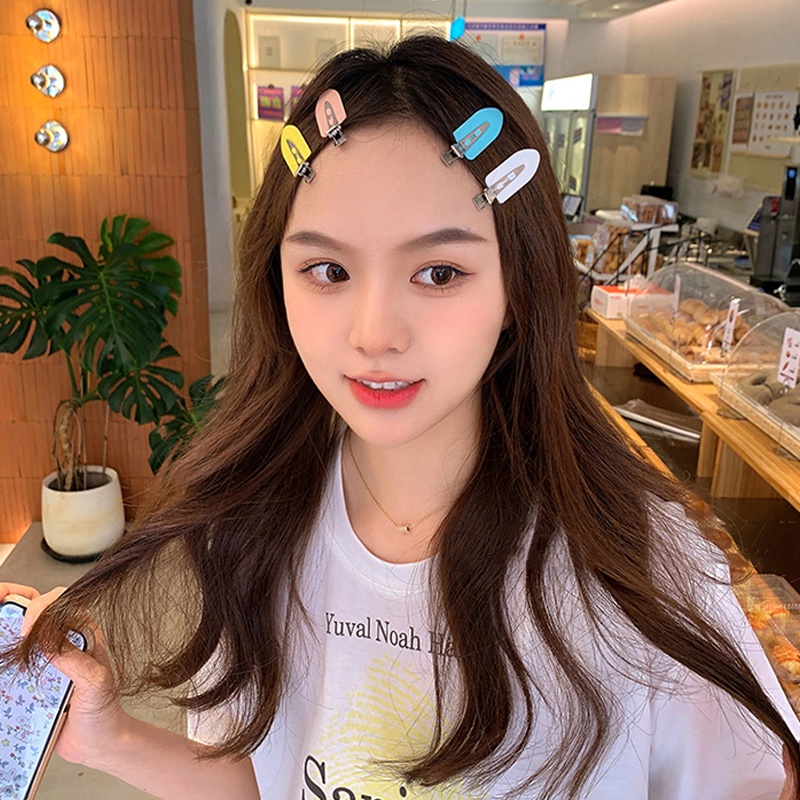 Papaozhu Korea Lucu Kecil Permen Warna Polos Jepit Rambut Untuk Wanita Perempuan Indah Nyaman Jepit Rambut Bobby Pin Fashion Aksesoris Styling Rambut