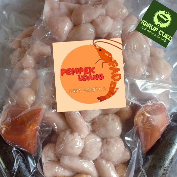 

Pempek Frozen Udang Palembang Fadz -Olahan Asli udang premium