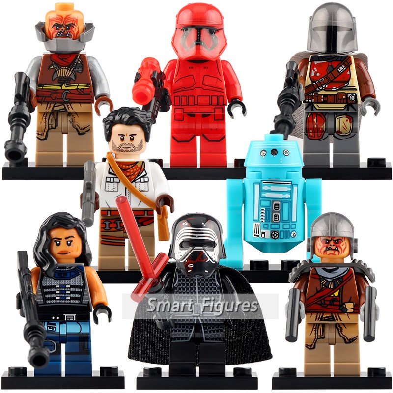 Star Wars Collection Clones Luke Skywalker Darth Vader Obi-Wan Kenobi Mainan Blok Bangunan Edukasi