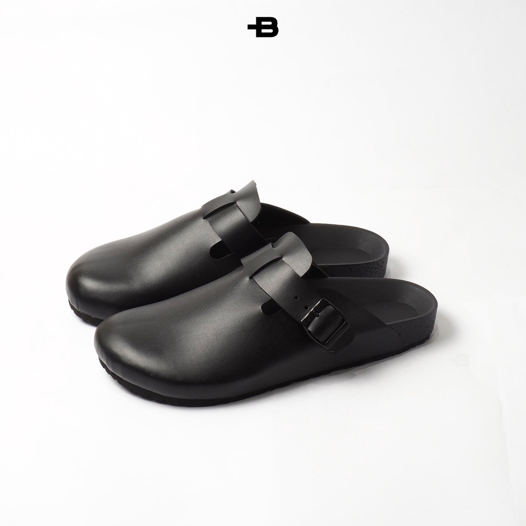 SANDAL MULE BIRKEN PRIA - SAPPORO FULL BLACK
