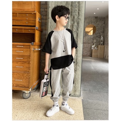 setelan baju anak cowo import MY I XUE  sport baju training baju anak