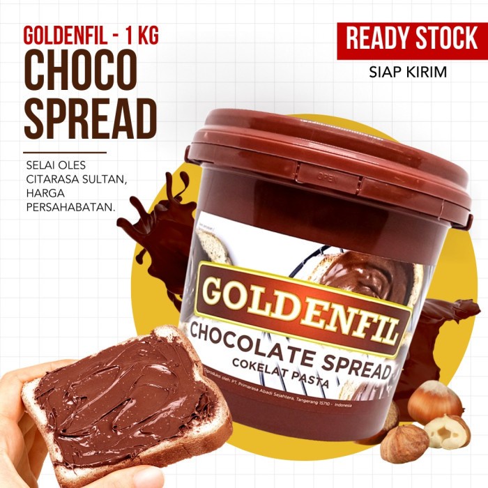 

Goldenfil Choco Spread 1 kg halal