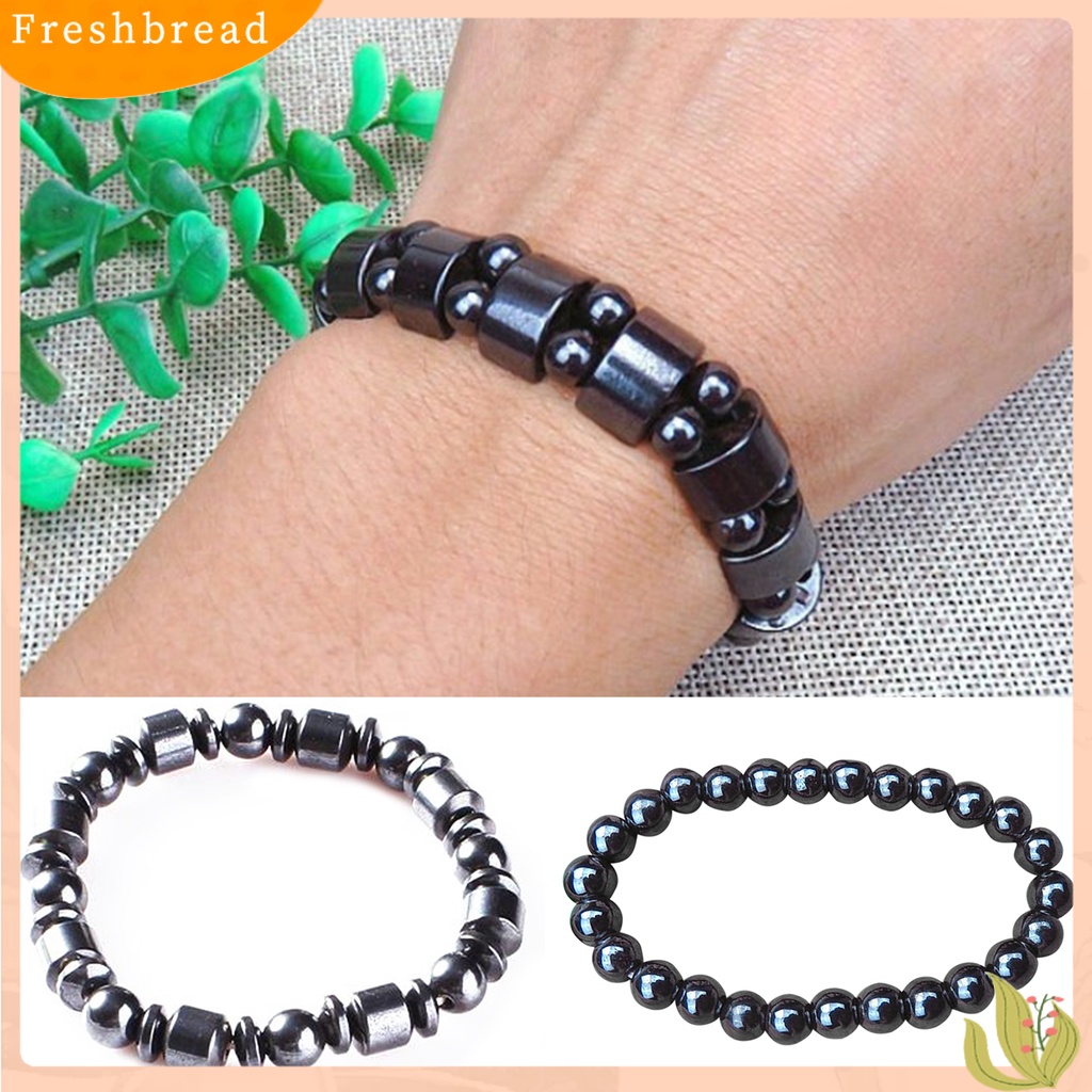 &lt; Freshbread &gt; Gelang Batu Tali Elastis Manik-Manik Unisex Perhiasan Fashion Untuk Kehidupan Sehari-Hari