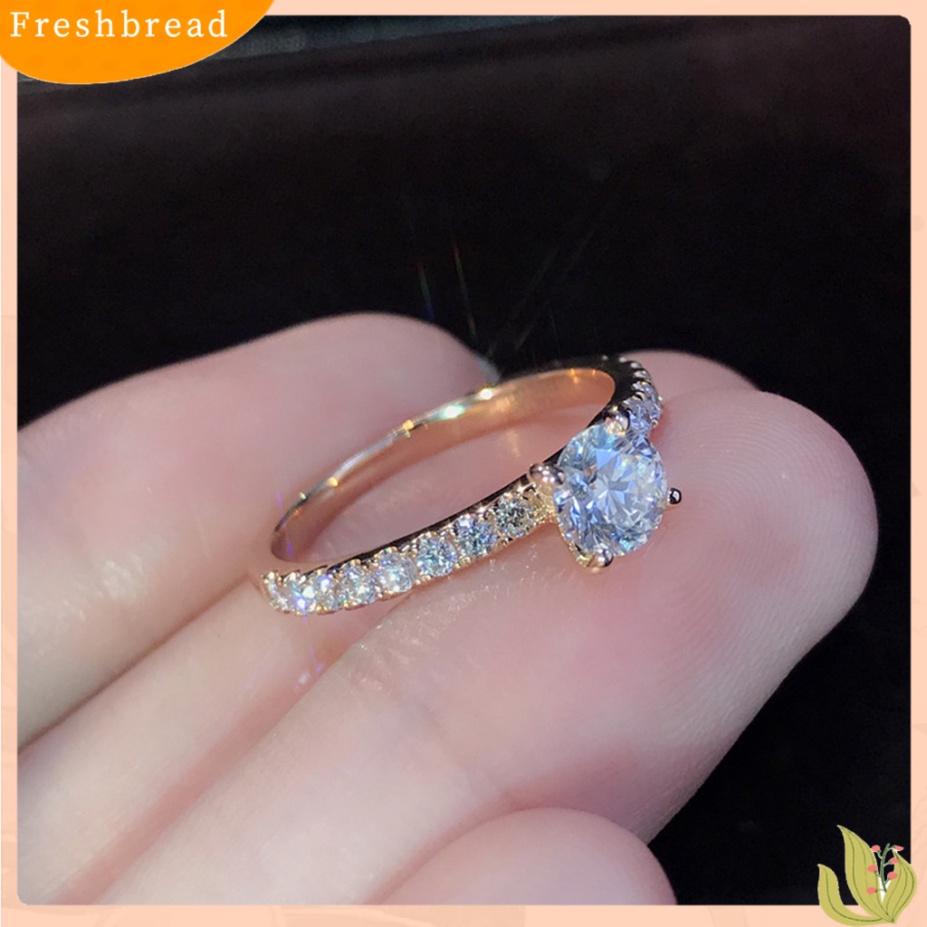 &lt; Freshbread &gt; Lady Finger Ring Indah Mengkilap Berlian Imitasi Klasik Pernikahan Knuckle Ring Untuk Pengantin Wanita