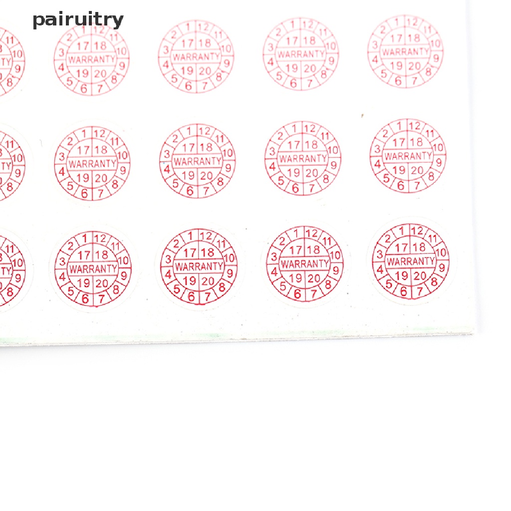 Prt 208Pcs Security Seal Tamper Proof Garansi Stiker Label Void fragile 2017-2020 PRT