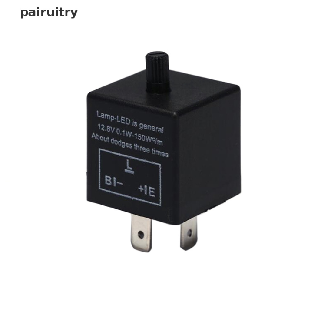 Prt CF14 3pin Adjust 12V LED Flasher Relay Indikator Sein Mobil Lampu Blinker PRT