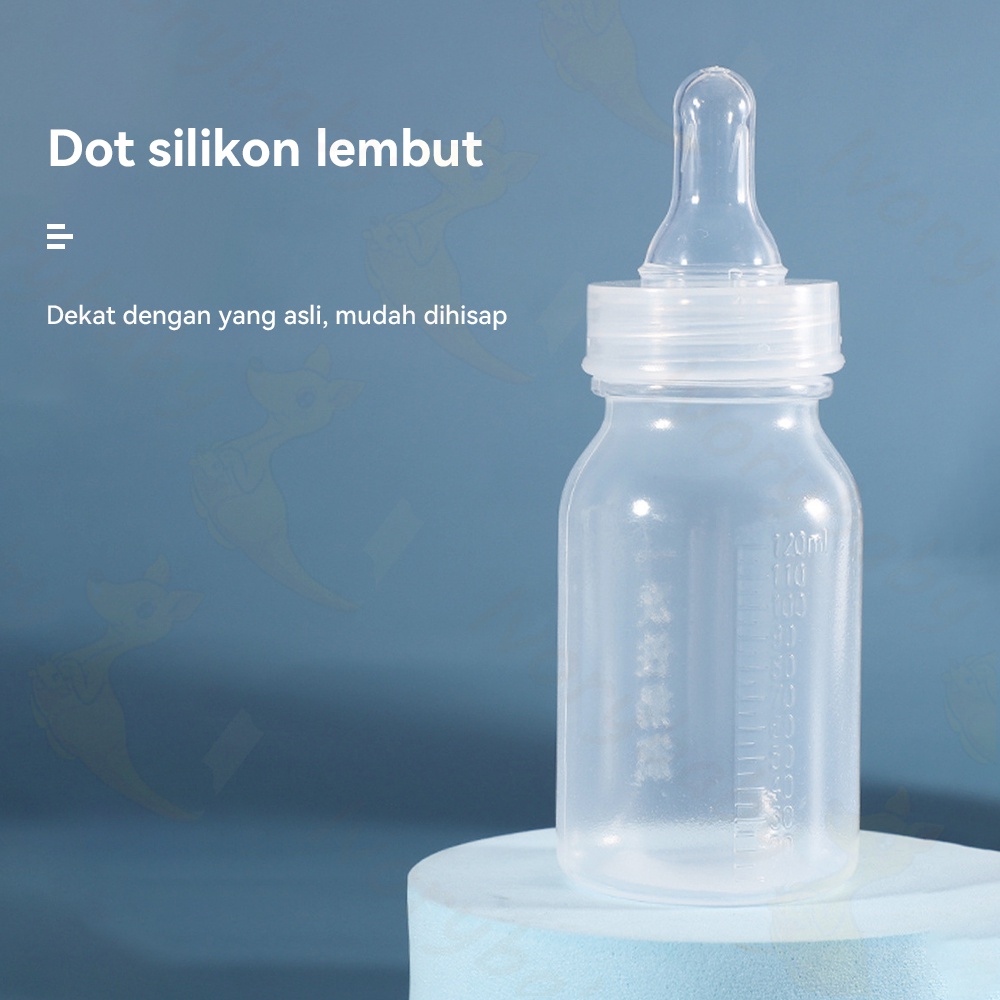 Ivorybaby Botol susu sekali pakai portabel Disposable bottle Steri bottle BPA Free