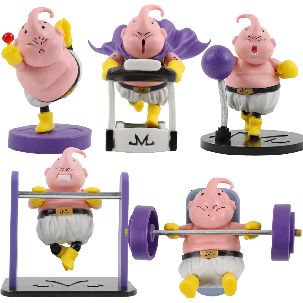 Dragon ball Majin Buu anime figure Dekorasi model Lucu