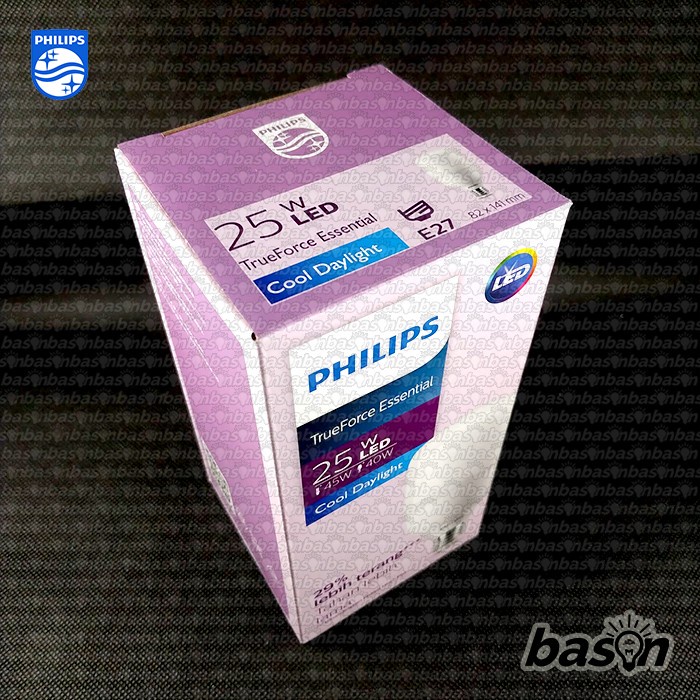 PHILIPS TrueForce Essential 25W E27 LED Bulb Highbay - Cahaya Putih