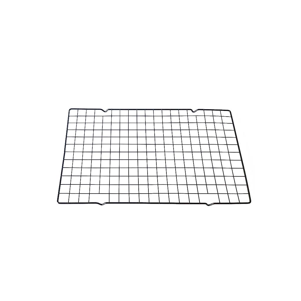 Baja Biskuit Roti Pizza Kue Anti Lengket Cooling Rack Oven Tray Grid Baking Pan Dapur Masak Memanggang Barbekyu