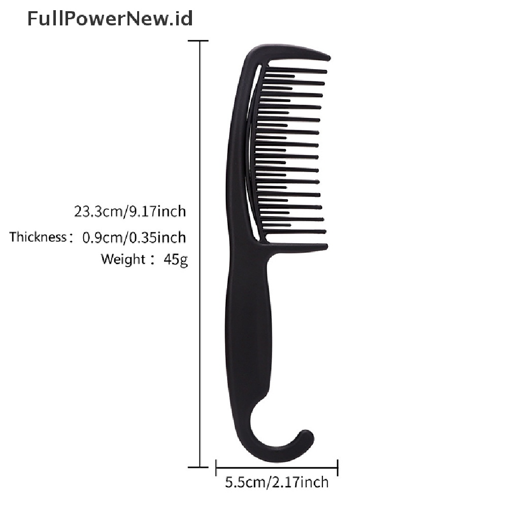 Power Woman Wet Hook Curly Hair Brushes Alat Styling Pewarna Salon Pro Antistatis ID