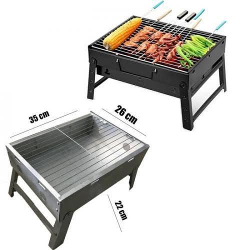 Portable Barbeque Grill /PANGGANGAN PORTABLE /ALAT PANGGANG LIPAT/ ALAT PANGGANGAN BBQ/ Alat bakar sosis / alat panggang serbaguna /