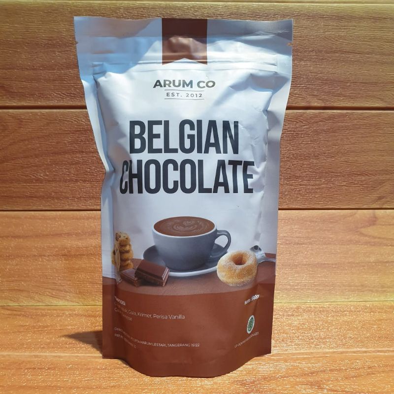 

[Ready-Stock] Arum Co Belgian Chocolate 500gr / Minuman Bubuk Coklat Belgian / Choco Belgian Powder