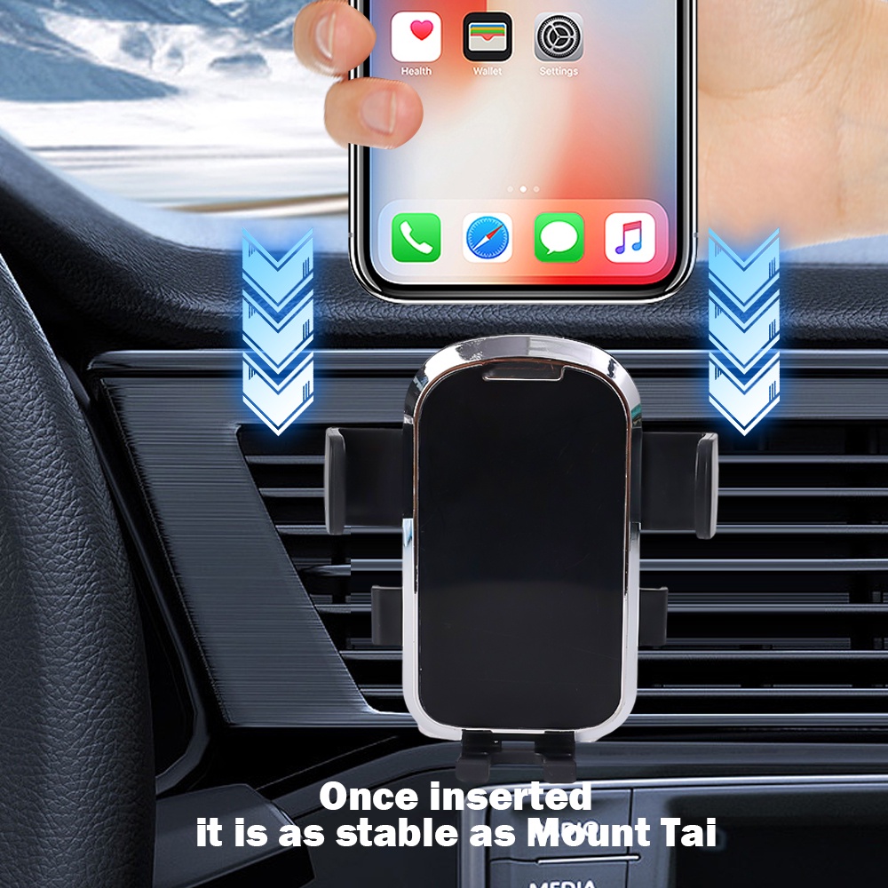 Z-20 Series Suction Cup Air Outlet Car Mobile Phone Holder/Stand Phone Yang Dipasang Ditarik Adsorpsi Yang Kuat/Braket Telepon Anti-drop Kendaraan Universal Aksesoris Mobil