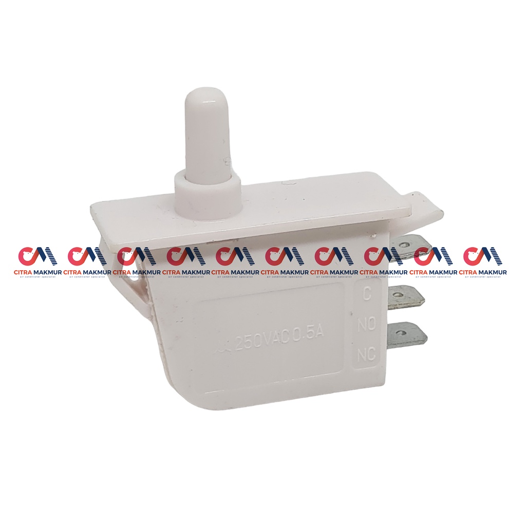 Switch Pintu Kulkas Saklar Lampu Sekun Showcase Freezer Kotak Sharp 3 Pin 5