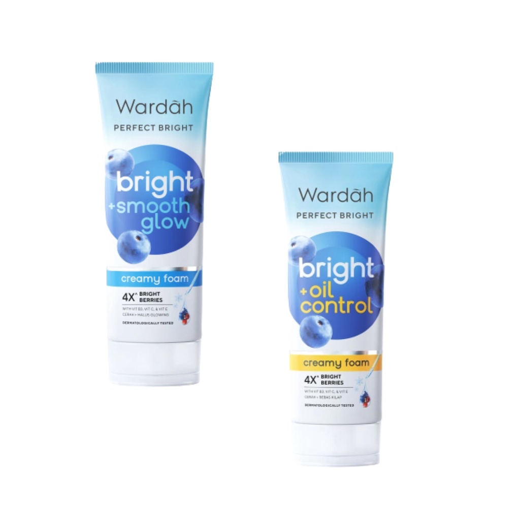 WARDAH Perfect Bright Creamy Foam 100ml - Amaze_Kosmetik