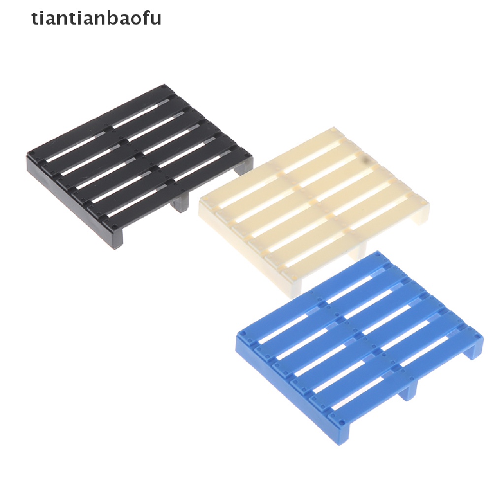 [tiantianbaofu] 1pc 1: 12rumah Boneka Miniatur Kargo Pallet Forklift Pallet Model Scene Decor Mainan Tatakan Gelas Pot Bunga Bantal Butik