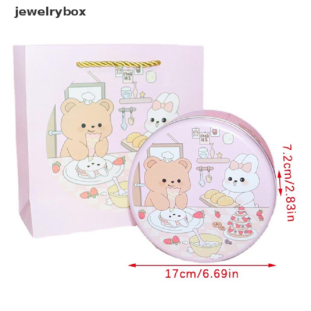 [jewelrybox] Kartun Candy Box Koper Serba Serbi Penyimpanan Perhiasan Dapat Home Decor Container Butik
