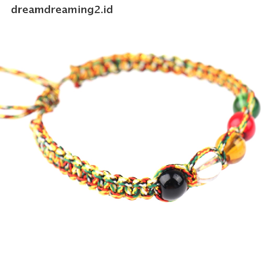 (hot) Adjustable Konsekrasi Feng Shui Lima Elemen Alam Gelang Keberuntungan Kekayaan//