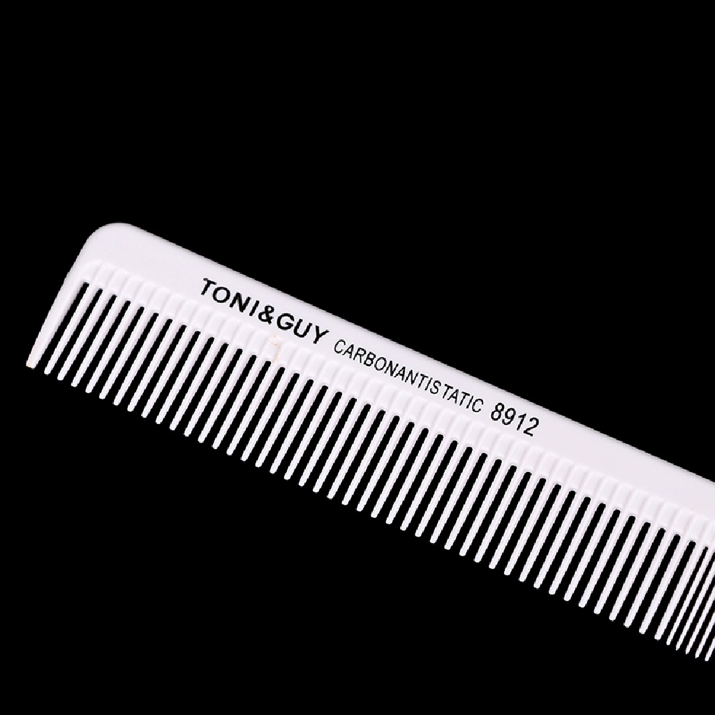 Beyen 1PC Sisir Rambut Profesional Serat Karbon Anti-Statis Hairdressig Cutg Comb ID