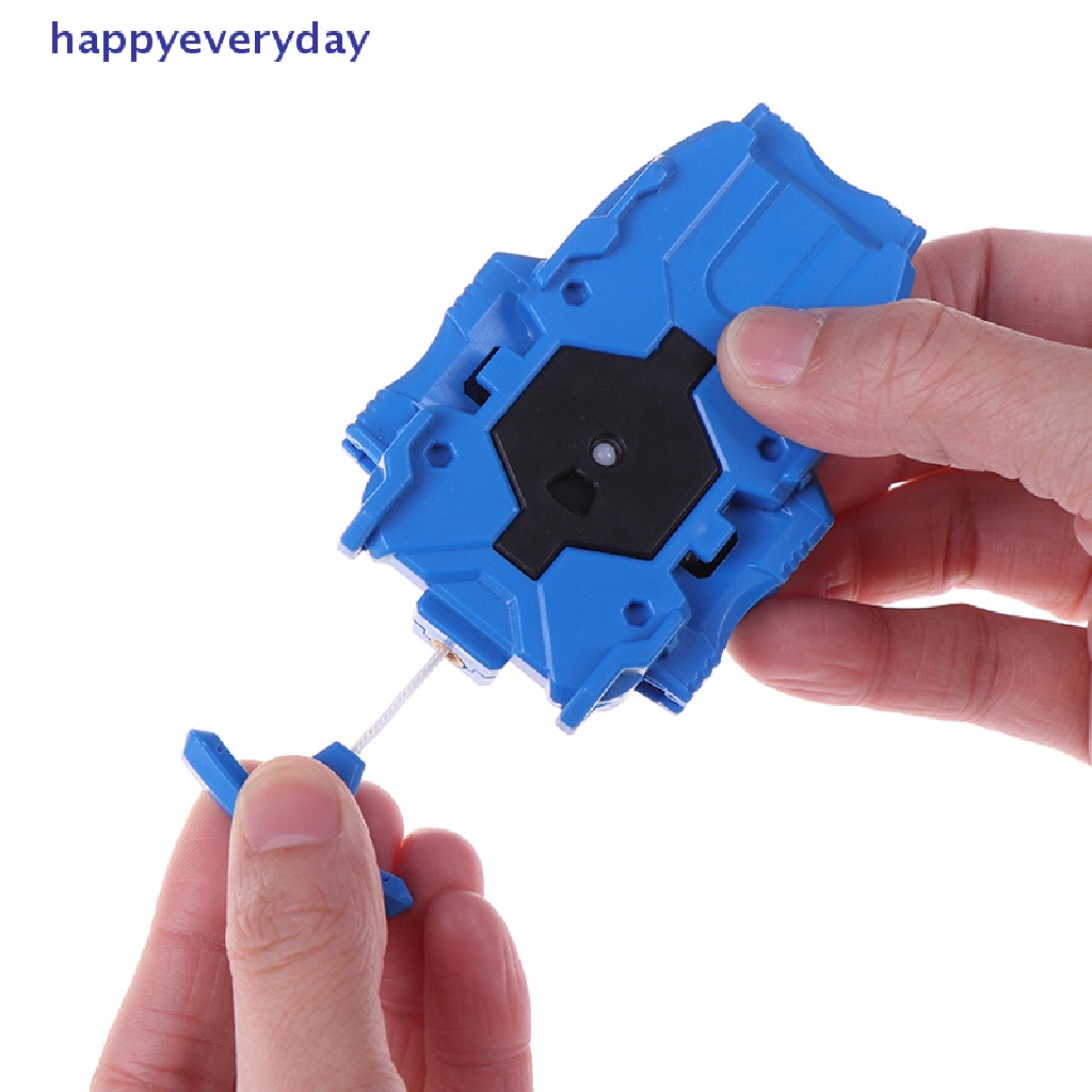 [happy] Beyblade beylauncher burst string launcher Merah orange Biru Hijau Hitam Putih [ID]