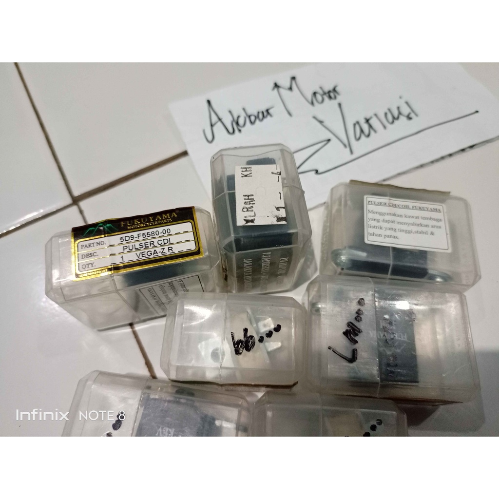 PULSER FULSER SPUL CDI VEGA ZR | PULSER MOTOR VEGA ZR ORIGINAL MERK FUKUYAMA