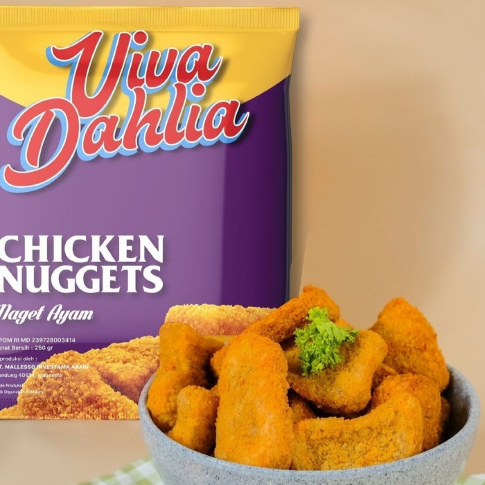 

AZHIM FROZENFOOD!! Nugget Viva Dahlia Ayam kombinasi 1 kg