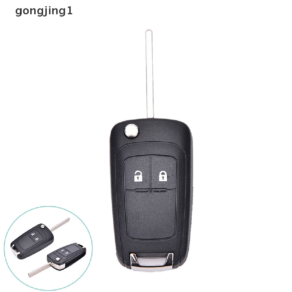 Ggg Shell Case Kunci Remote Flip 2tombol Baru Untuk Chevrolet Epica LOVA Spark ID