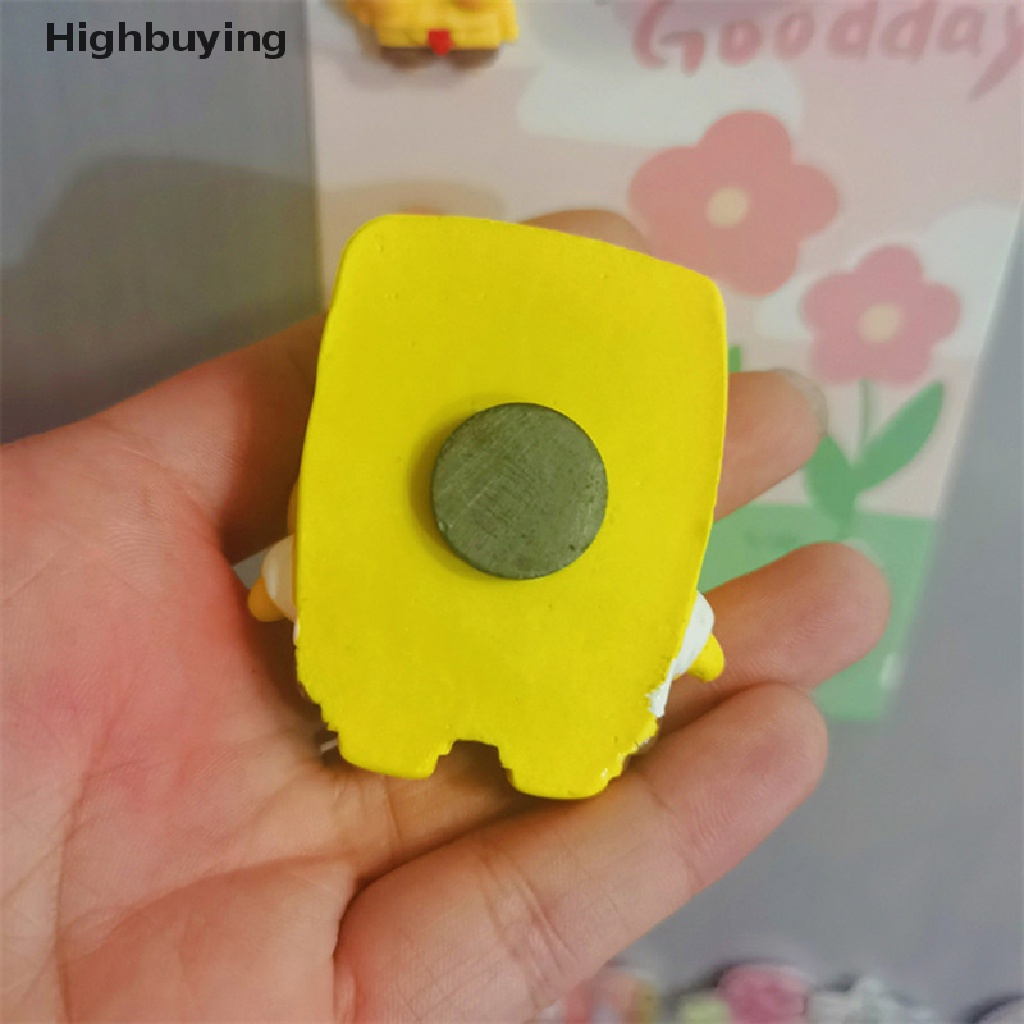 Hbid Kartun Diy Resin Aksesoris Kreatif 3D Lucu Kulkas Dekorasi Rumah Magnet Glory