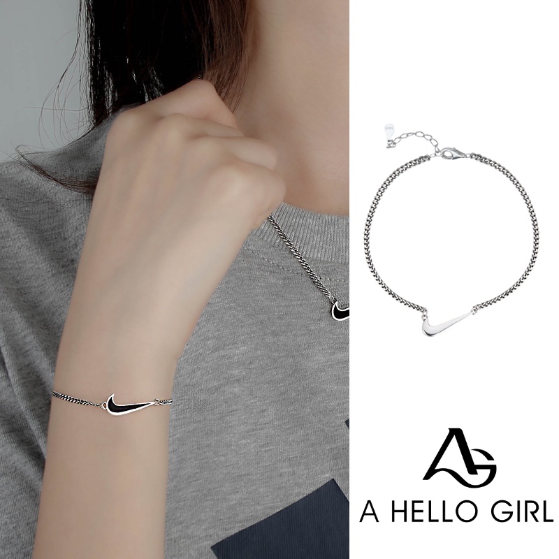 Ahellogirl 2023kait Pasangan Kepribadian Hip-hop Baru Gelang Pasangan Bangle