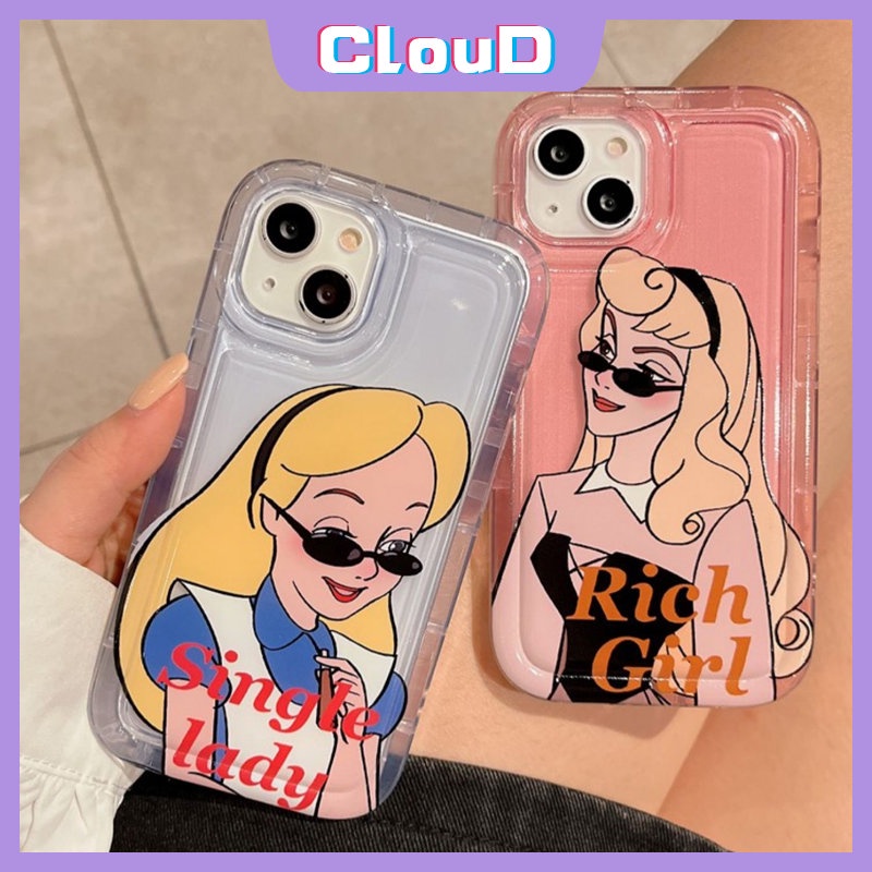 Casing Untuk Redmi 10A 9A 10a1 9T 9C NFC Redmi Note9 11 10 10s 11s Note10 Note10 Note10s Note11 Note9 Tpu Lembut Shockproof Airbag Kartun Lucu Cute Disney Princess Case